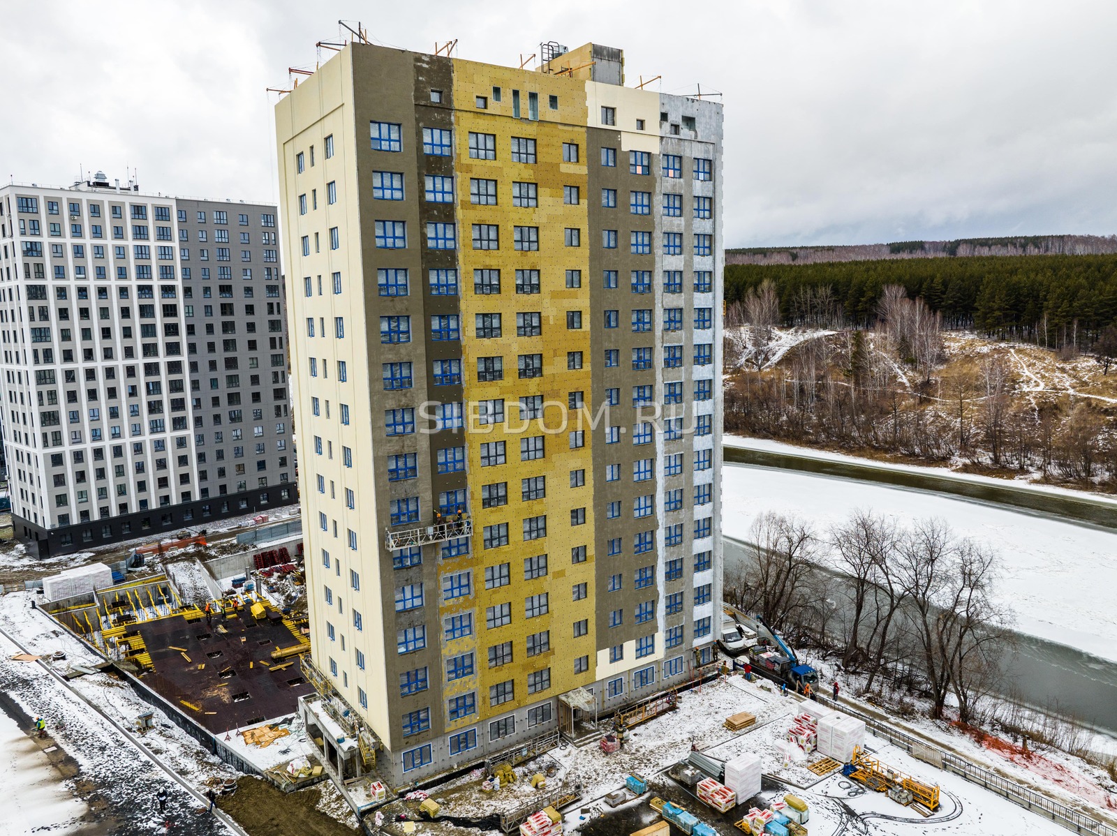 ЖК Весенний, Заречная дом 8, цены, фото, планировки квартир, ход  строительства, официальный сайт, купить квартиру в ЖК