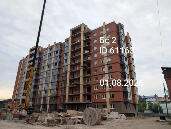 Ход строительства 1 августа 2026