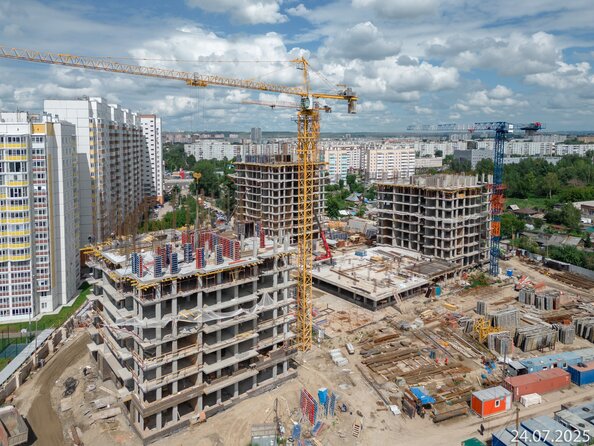 Ход строительства 4 августа 2025