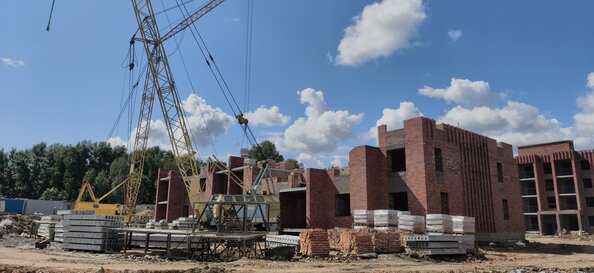Ход строительства 4 августа 2025