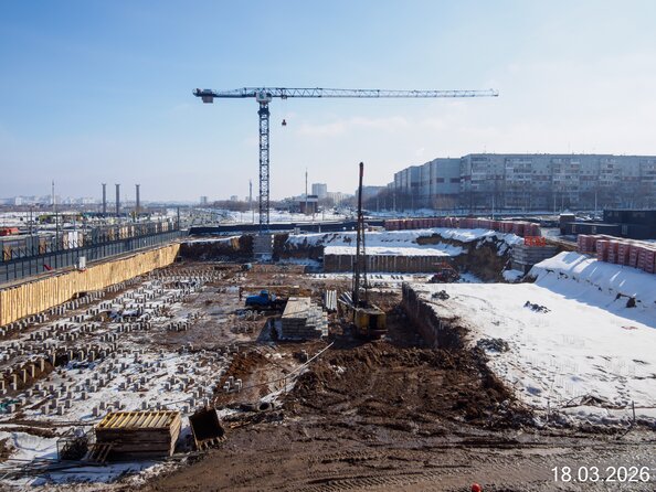 Ход строительства 18 марта 2026