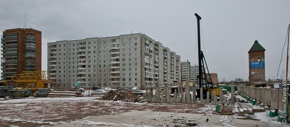Ход строительства ноябрь 2012