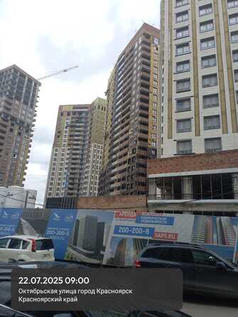 Ход строительства 22 июля 2025