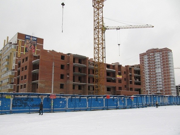 Ход строительства ноябрь 2009