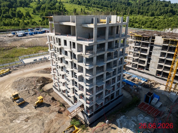 Ход строительства 6 июля 2026