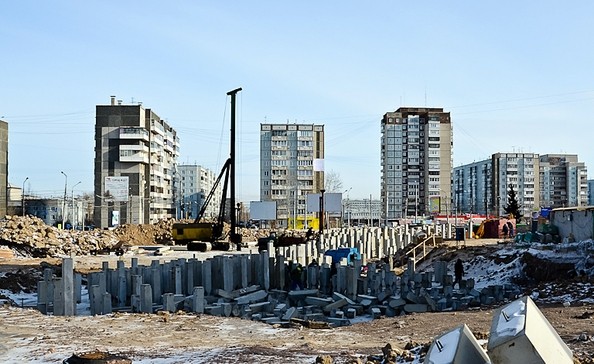 Ход строительства 21 февраля 2013
