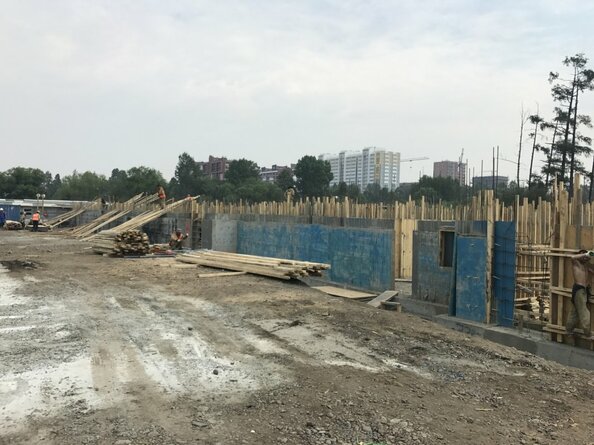 Ход строительства 27 июня 2017
