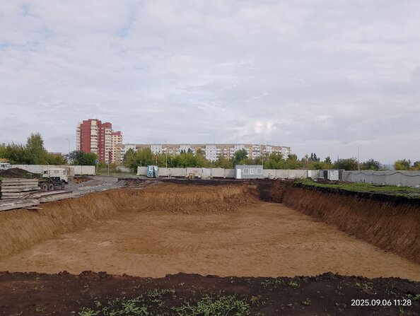 Ход строительства 6 сентября 2025