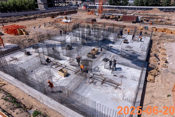 Ход строительства 20 июня 2025