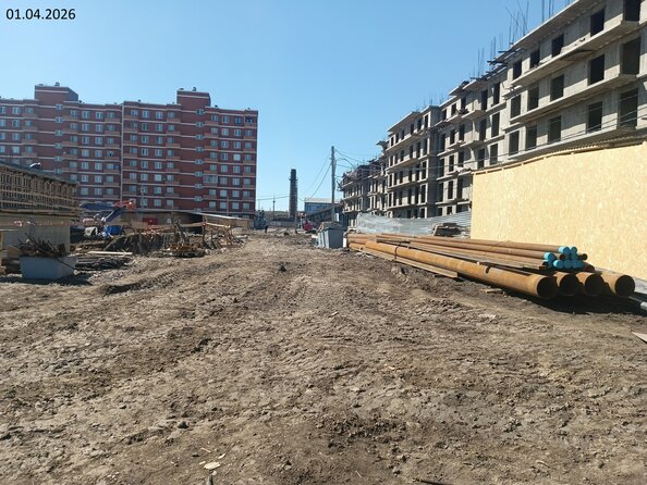 Ход строительства 8 апреля 2026