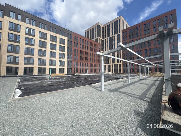 Ход строительства 24 августа 2026