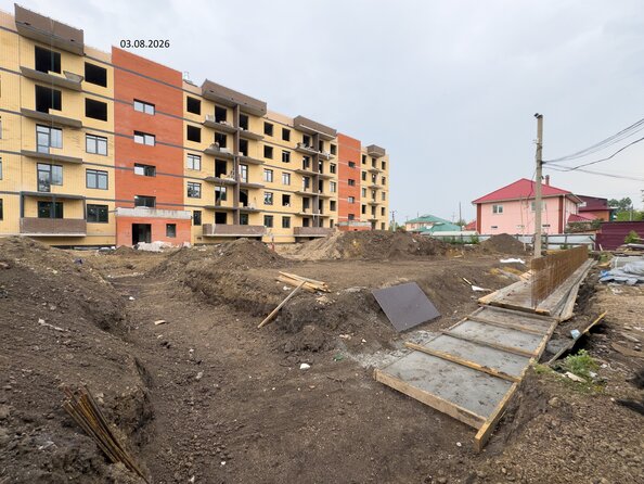 Ход строительства 3 августа 2026