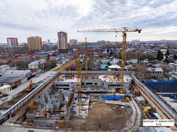 Ход строительства 25 апреля 2025