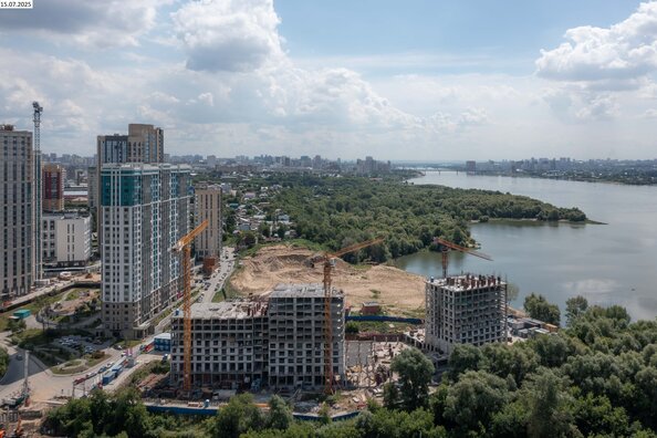 Ход строительства 15 июля 2025