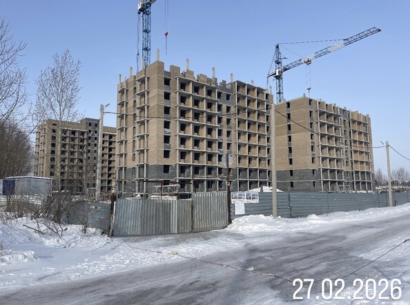 Ход строительства 27 февраля 2026