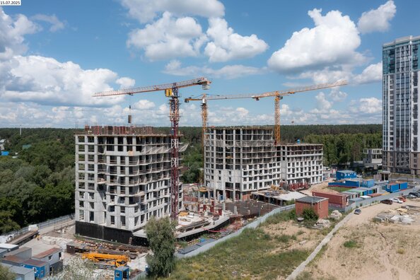 Ход строительства 15 июля 2025