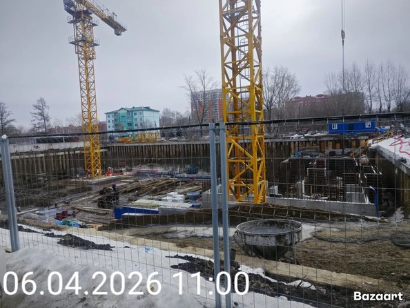 Ход строительства 6 апреля 2026