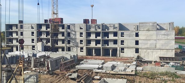 Ход строительства 18 сентября 2025