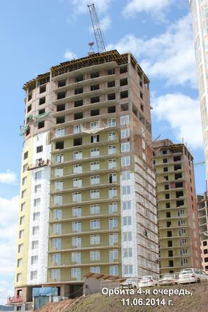 Ход строительства 1, 2 дом - июнь 2014