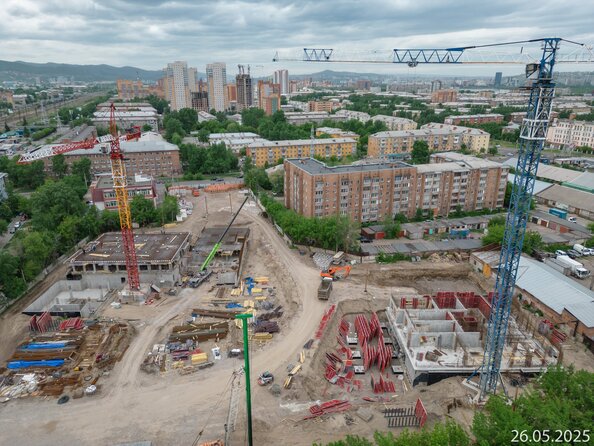 Ход строительства 4 июня 2025