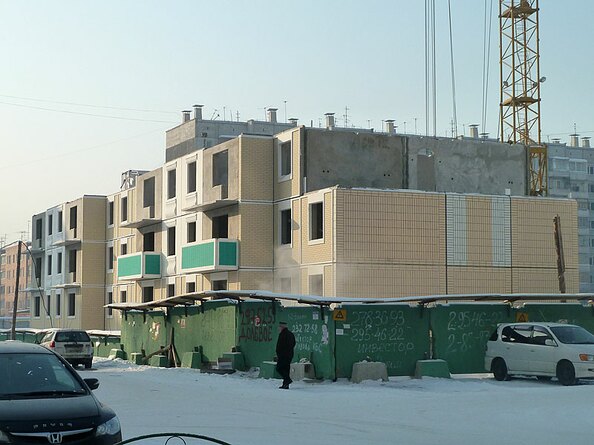 Ход строительства 16 февраля 2012