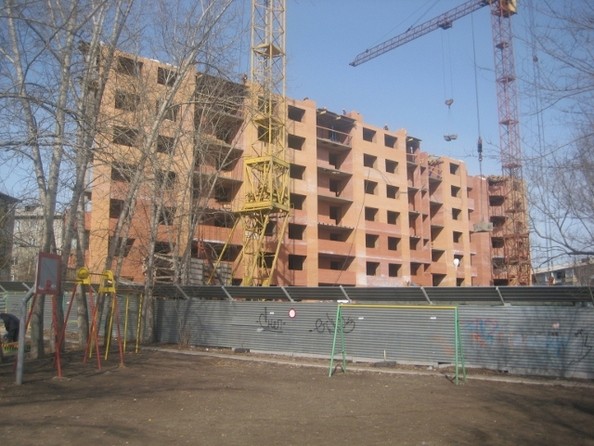 Ход строительства апрель 2012