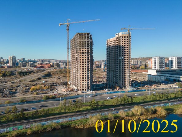 Ход строительства 1 октября 2025