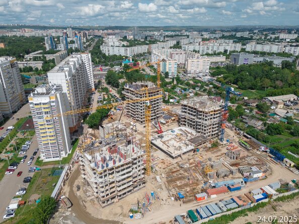 Ход строительства 4 августа 2025