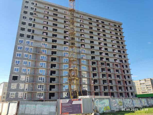 Ход строительства 30 сентября 2025