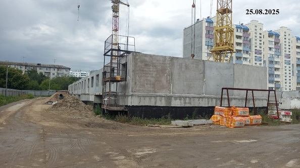Ход строительства 25 августа 2025