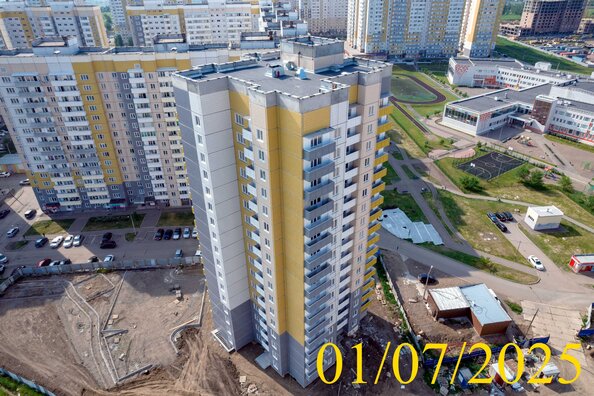 Ход строительства 1 июля 2025
