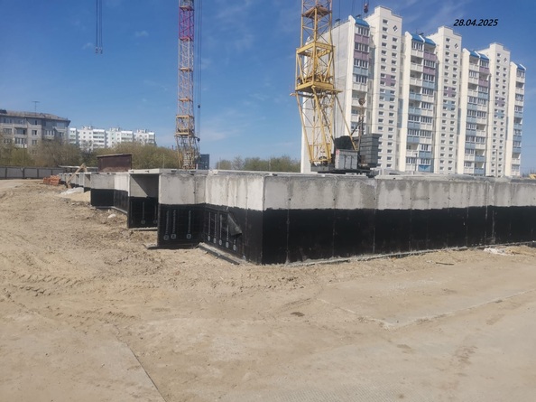 Ход строительства 28 апреля 2025