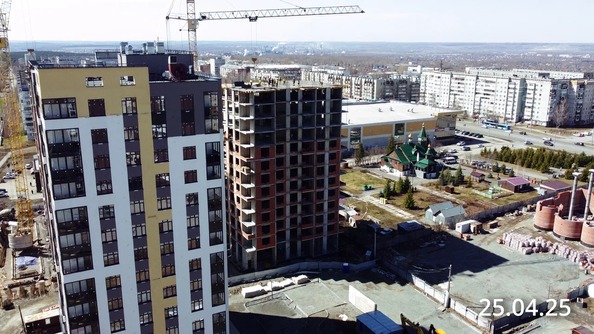 Ход строительства 25 апреля 2025