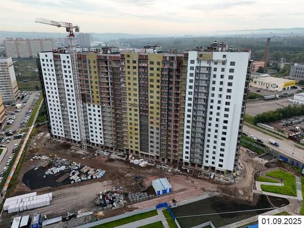 Ход строительства 9 сентября 2025