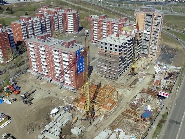 Ход строительства Соседние дома №19 и №17, май 2017