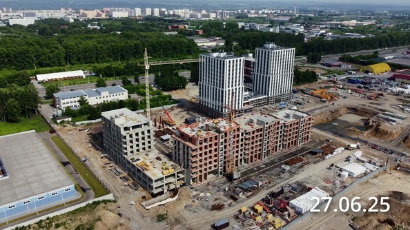 Ход строительства 27 июня 2025