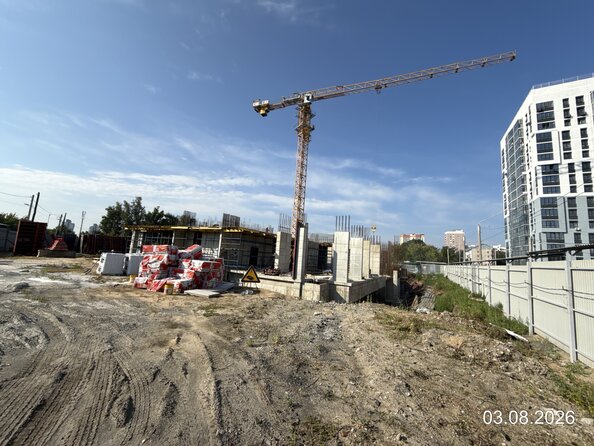 Ход строительства 3 августа 2026