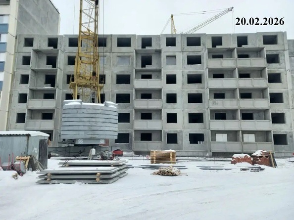 Ход строительства 20 февраля 2026
