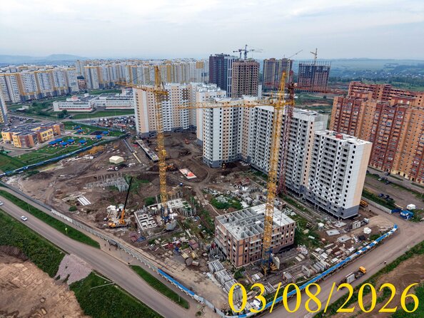 Ход строительства 3 августа 2026