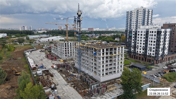 Ход строительства 25 августа 2026
