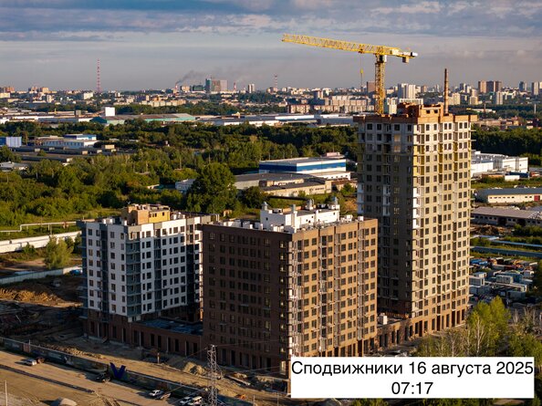 Ход строительства 21 августа 2025