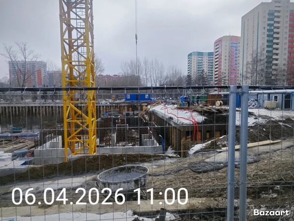 Ход строительства 6 апреля 2026