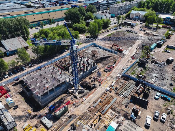 Ход строительства 3 июня 2025
