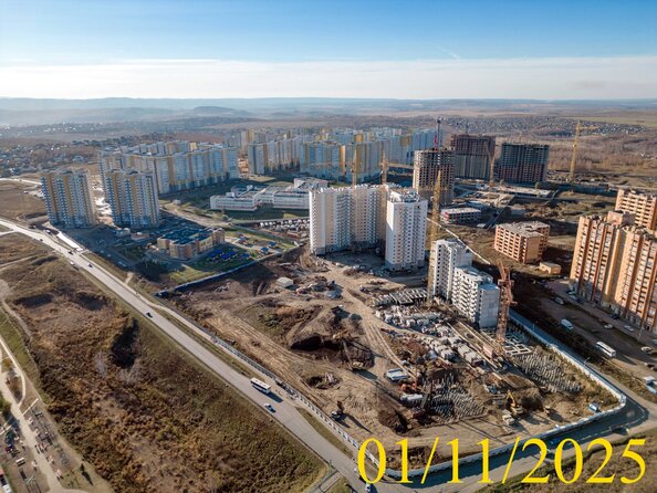 Ход строительства 1 ноября 2025