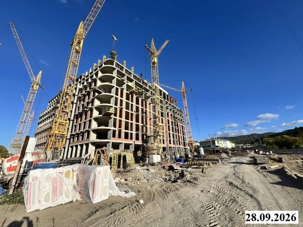 Ход строительства 29 сентября 2026
