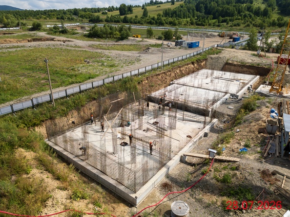 Ход строительства 3 августа 2026