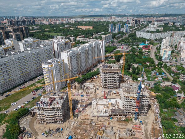 Ход строительства 4 августа 2025