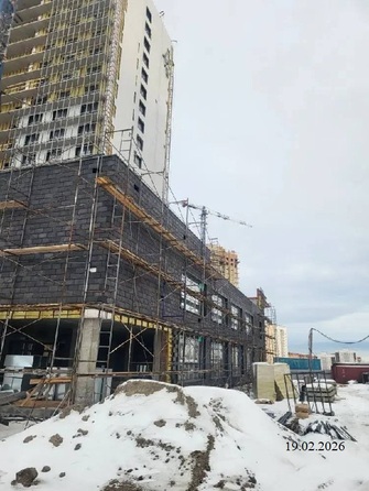 Ход строительства 19 февраля 2026