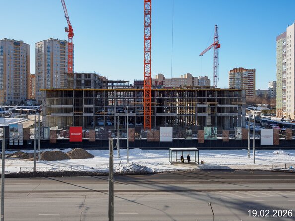 Ход строительства 15 февраля 2026