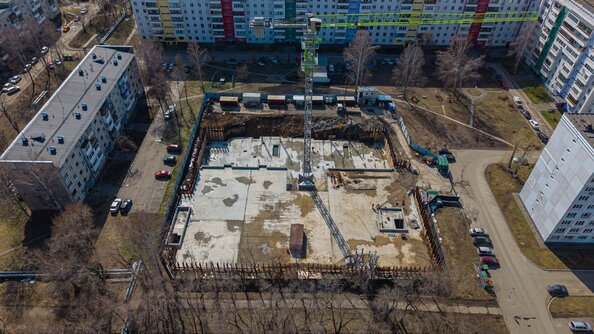Ход строительства 25 апреля 2025